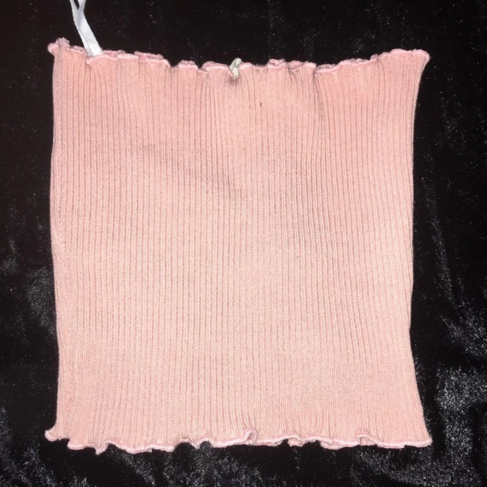 Pink crop top